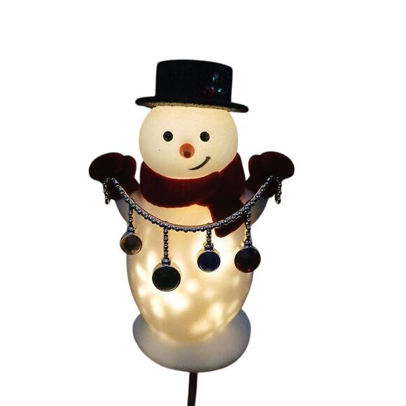 Bath & Body Works Snowman Nite Lite Wallflower Plug-In Diffuser Fragrance READ - Picture 2 of 8